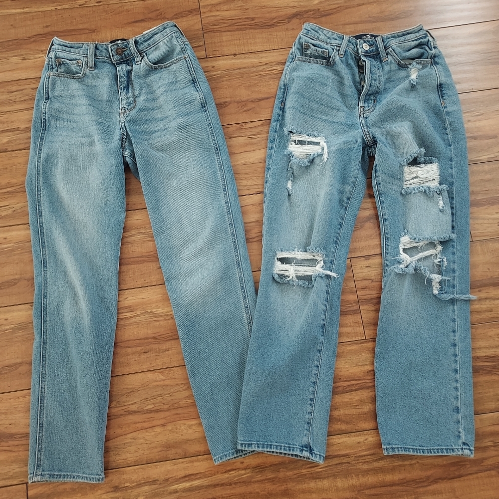 2 pairs Hollister Jeans